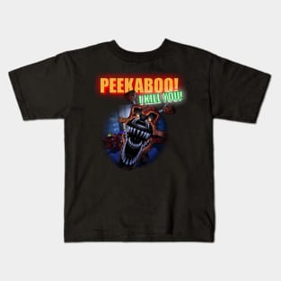 Peekaboo! I Kill You! Kids T-Shirt